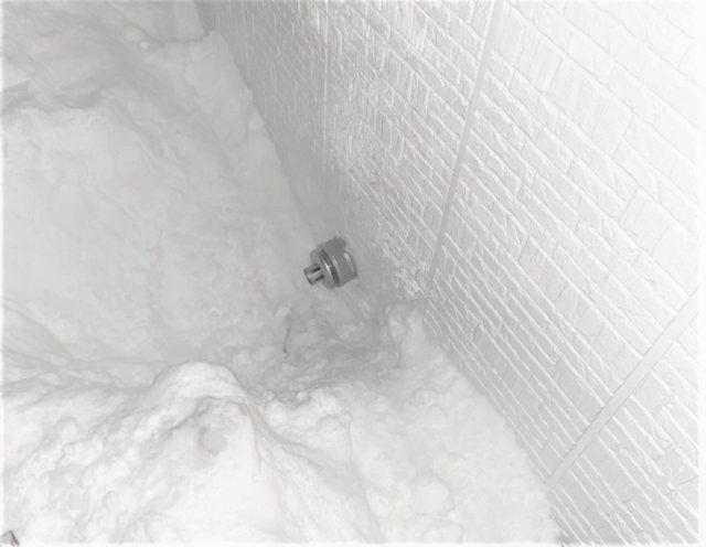 排気筒閉塞