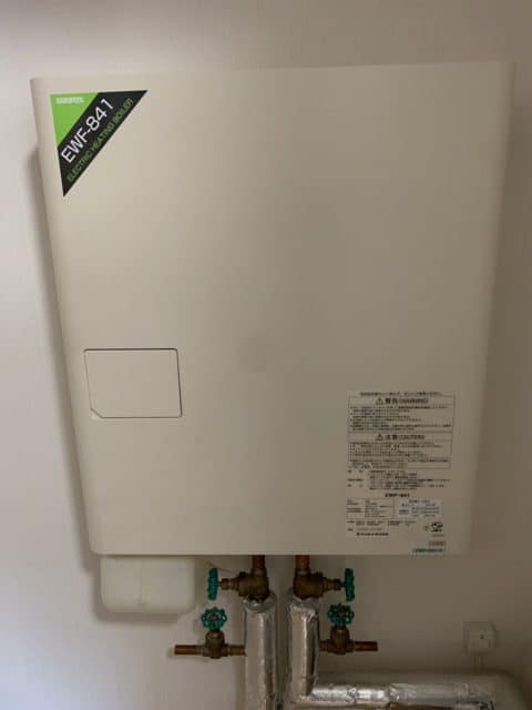 電気ボイラー設置状況