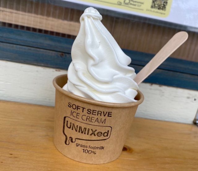 ソフトクリーム　盤渓　札幌