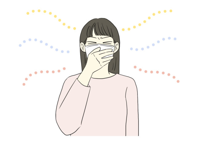 香りで苦しんでいる人
