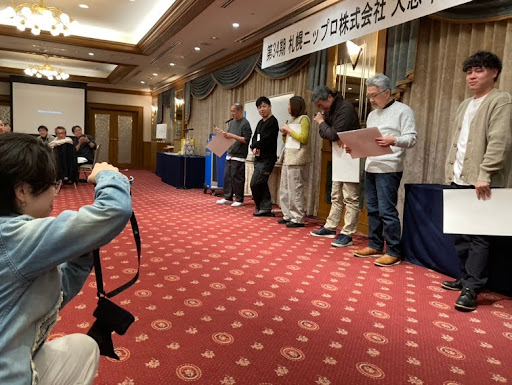 札幌ニップロ 忘年会 サイズアップゲーム