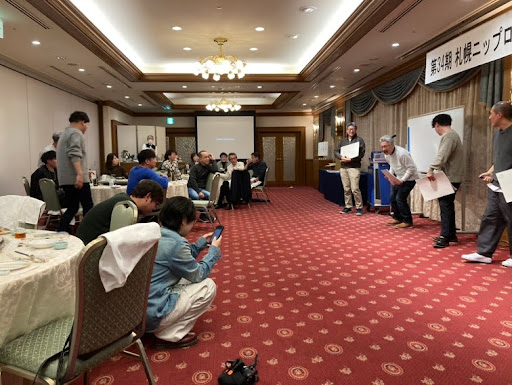 札幌ニップロ 忘年会 サイズアップゲーム