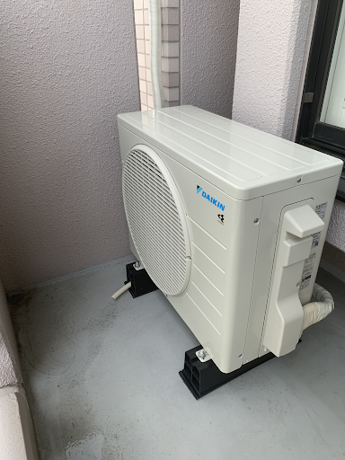 マンションエアコン 室外機