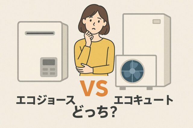 エコジョーズとエコキュートどっち？