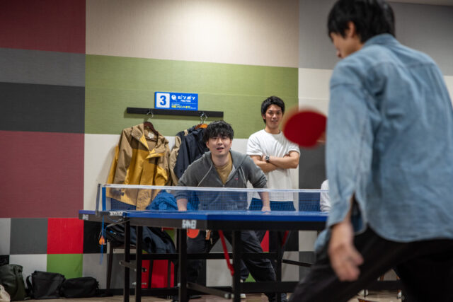 社内レク 卓球大会 シングルス