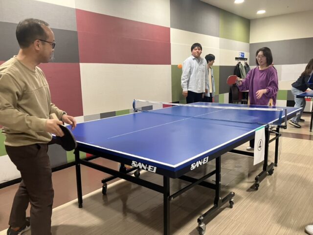 社内レク 卓球大会 