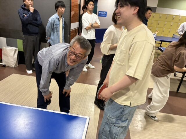 社内レク 卓球大会 ダブルス