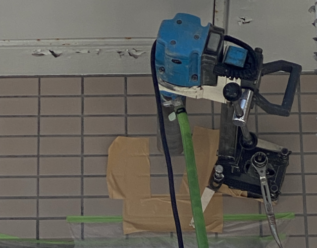 マンションのコア抜き