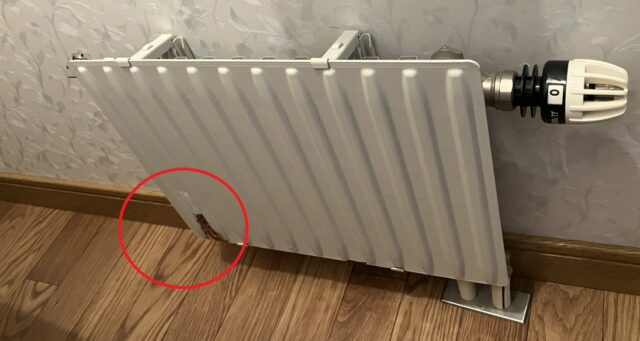 パネルヒーターピンホール・水漏れ