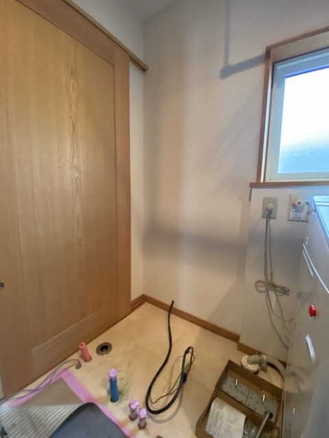 電気温水器撤去