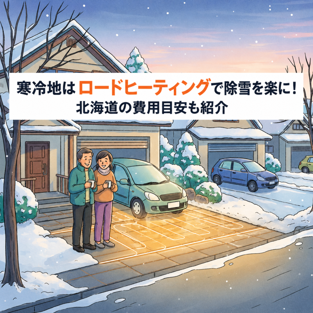 寒冷地 ロードヒーティング 費用