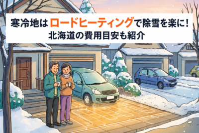 寒冷地はロードヒーティングで除雪を楽に！北海道の費用目安も紹介