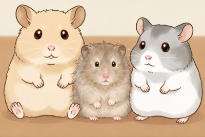 気がつけば3匹に！ゴールデンハムスターとの暮らしと、おすすめ飼育グッズ